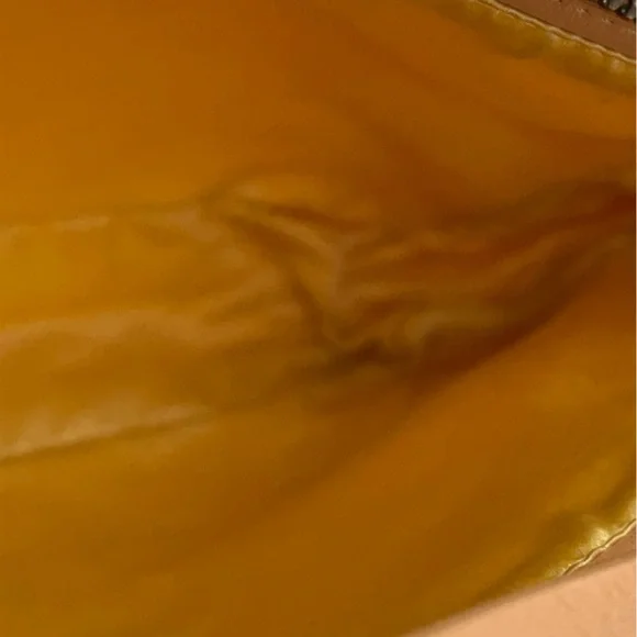 Fendi Jaquard Zucchino Baguette Pink and Gold Shoulder Bag w/Dust Bag and COA - Picture 15 of 16